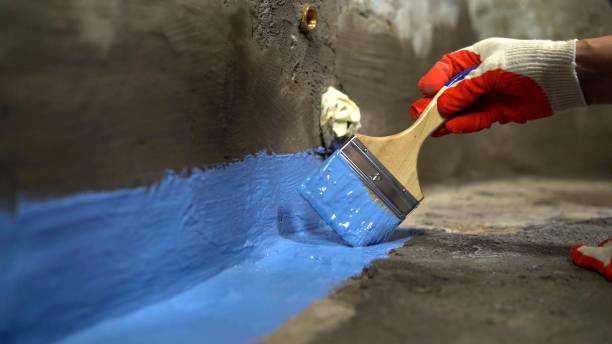 Commercial Vapor Barrier Installation project at a Dallas, NC business property by SJ Waterproofing Pros