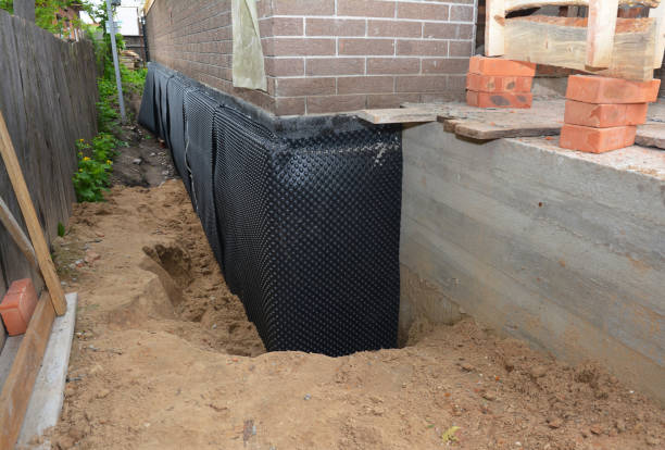 SJ Waterproofing Pros technician performing targeted Vapor Barrier Installation assessment in Dallas, NC